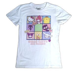 Sanrio Hello Kitty and Friends Graphic Tee White Size Small